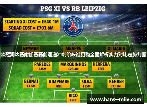 欧冠淘汰赛附加赛赛前速递冲刺阶段谁更稳全面解析实力对比走势判断